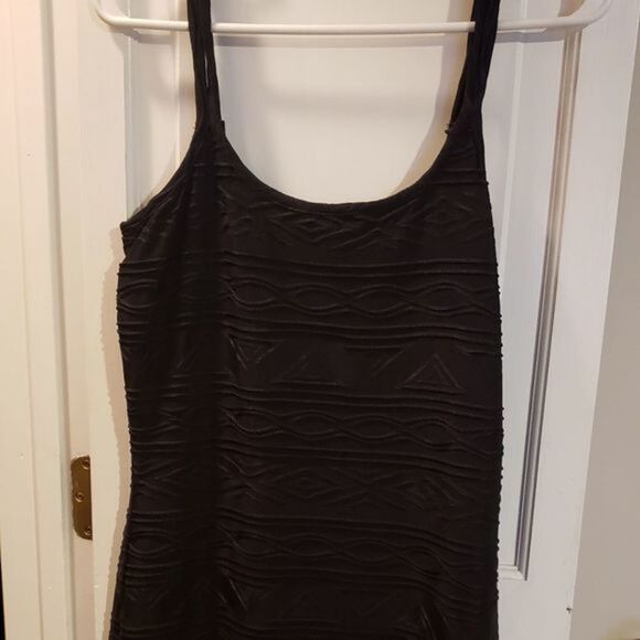 SHAPEFX Fitted Black Lomg ribbed dress,Simple yet Stunning. Size 8 NEVER WORN - Picture 2 of 13